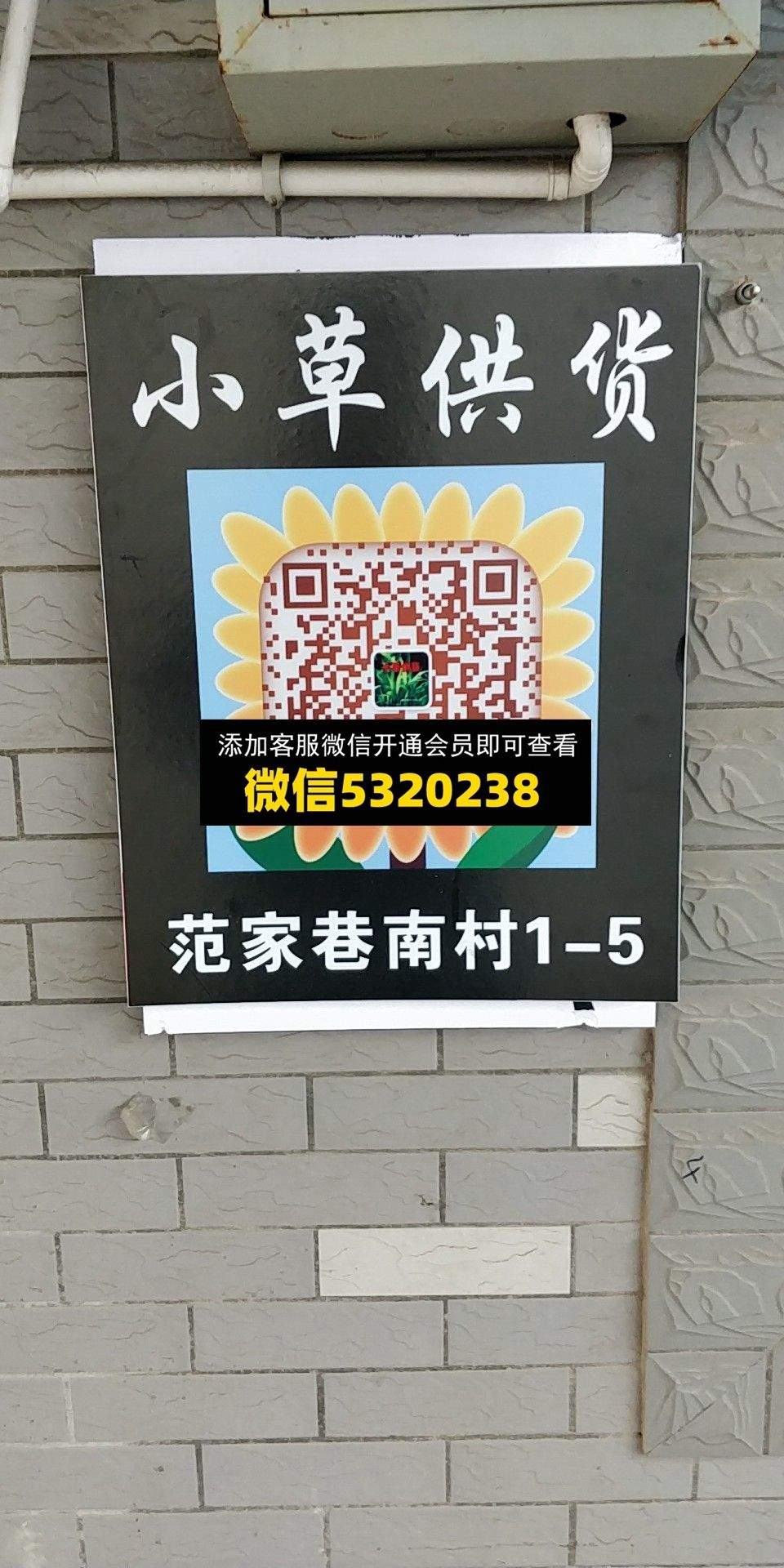 小草供货