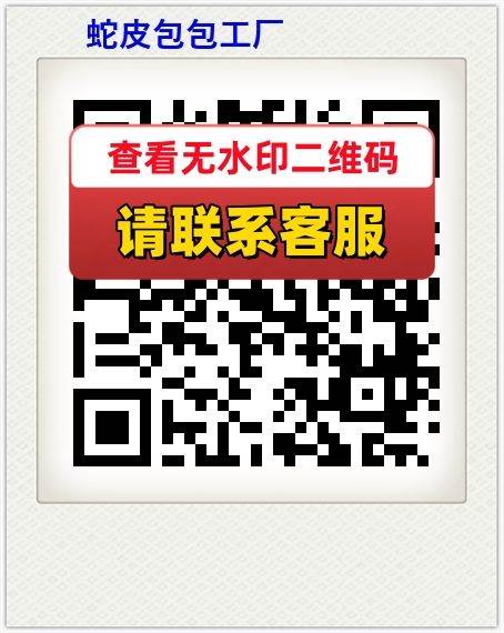 蛇皮包包工厂